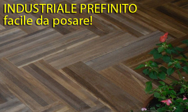 parquet industriale prefinito