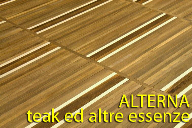 parquet industriale teak