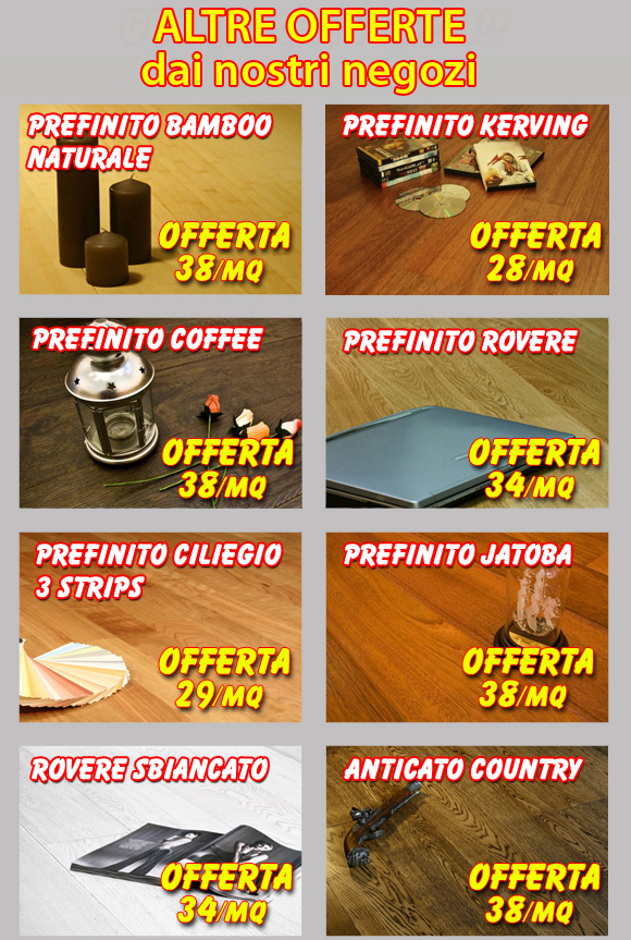 offerte parquet industriale